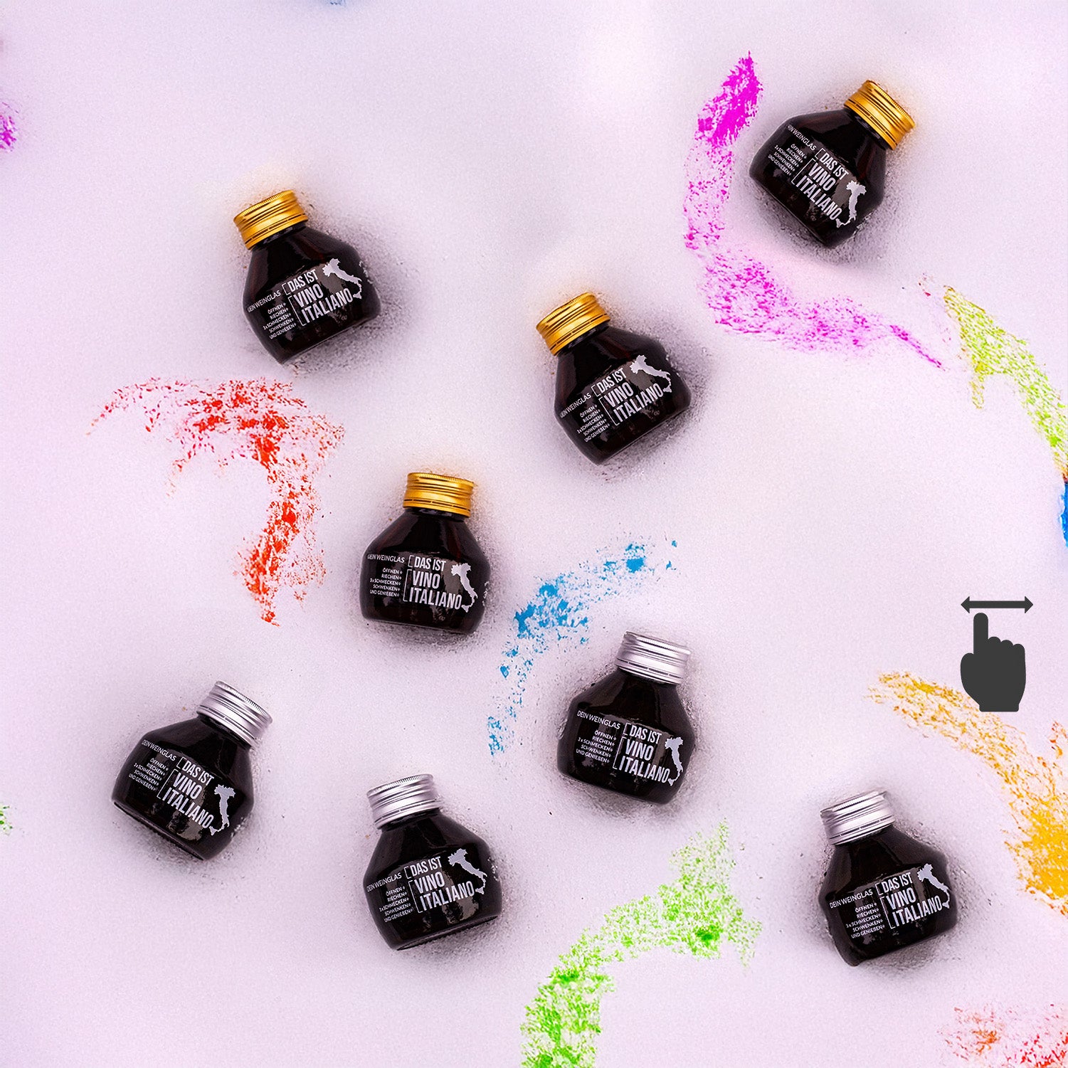 8-PACK REDS · Bold & savoury · 8 × 187 mL